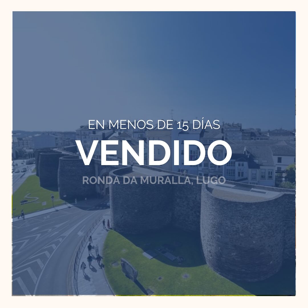 piso vendido ronda muralla lugo - inmobiliaria domos